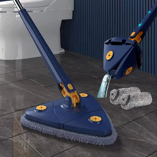 🏷️ HOUSEHOLD ESSENTIAL 🧼 SpinSweep™ 360 Rotating Adjustable Mop – Clean Every Corner Effortlessly!