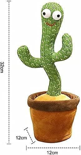 🏷️ TRENDING TOY 🌟 GiggleGroove™ Dancing Cactus – Sings, Repeats & Lights Up Fun!