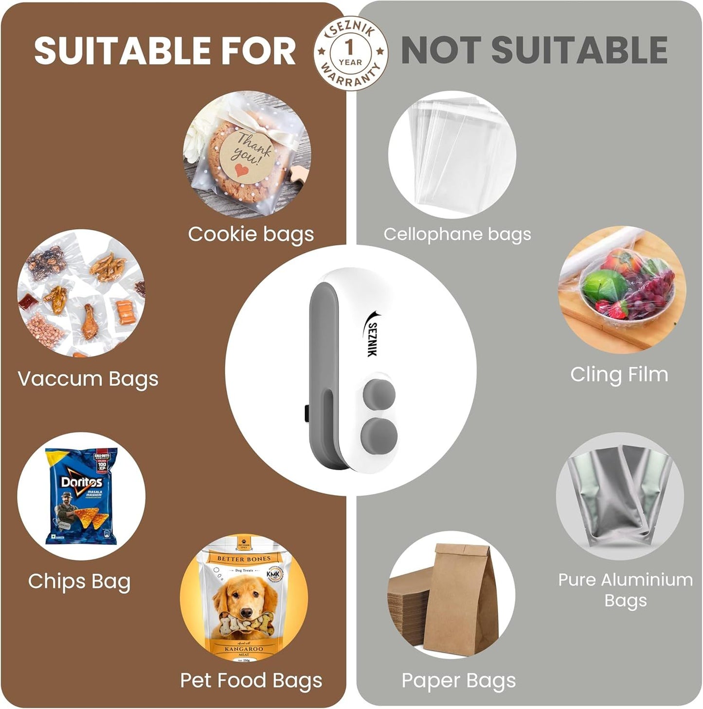 🏷️ BESTSELLER 🔥 SnapSeal™ Mini Heat Sealer – Lock Freshness Anytime, Anywhere!